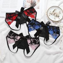 Women Sexy Lingerie hot erotic open crotch sexy Panties Porn transparent Lace underwear crotchless sex wear underpants briefs