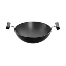 Hawkins Futura Induction Based Deep-Fry Pans (Kadhai) , (Hard Anodized), 3.75 Ltrs, 30 cm Diameter-1 Pc