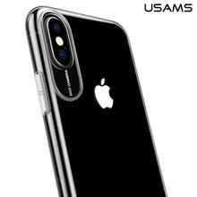 USAMS Primary Series Ultra-Slim Soft Clear TPU Back Case Cover For Apple iPhone X