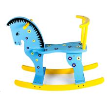 Kconnecting kids Wooden Rocking Horse for kids Outdoor Riding Horse Toy