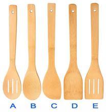 5pcs Kitchen Cooking Utensils Set Tools Bamboo