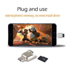 USB 3.1 Type C Card Reader USB-C TF Micro SD OTG Adapter