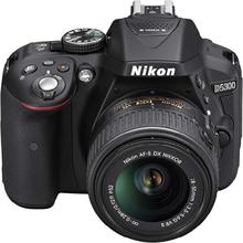 Nikon D5300 Digital SLR Camera (Black) with 18-55mm VR Zoom Lens and AF-S Nikkor 50mm