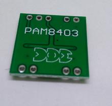 PAM8403 module Super mini digital amplifier board 2 * 3W Class D digital amplifier board efficient 2.5 to 5V USB power