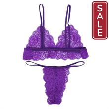 SALE- Sex Lace Underwear Set Women Bra And Panty Set Sutia