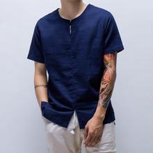 Men’s Stylish Summer Linen Casual Shirt