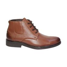 Black Horse Brown Solid Lifestyle Boots For Men - 2019