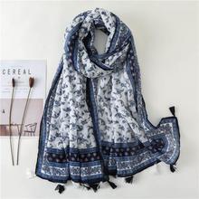 Korean Style Sun Protection Premium Printed Scarves For