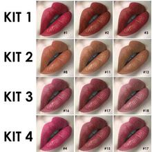 FOCALLURE Matte Lipstick Set Rich Color Velvet Waterproof