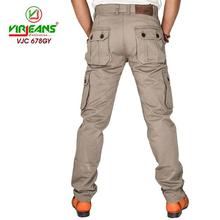 Virjeans Cotton (Twill) Cargo (Box) Pant (VJC 678) Grey