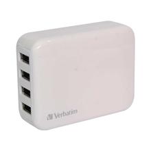 Verbatim 4-Port Travel Charger - 4.8A