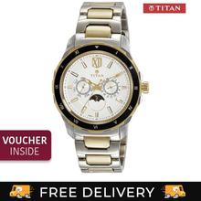 Titan 1688KM02 White Dial Chronograph Watch For Men