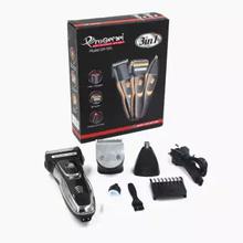 Gemei GM-595 Waterproof 3 In 1 Hair Clipper And Trimmer