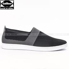 Caliber Shoes Grey Casual Slip on Shoes For Men - (705)