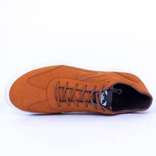 Caliber Shoes Tan Brown Casual Lace Up Shoes For Men (523 SR)