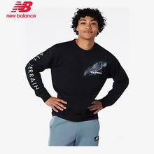 New Balance Printed Sweatshirt for Men - MT13515 BK