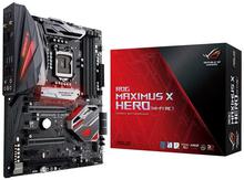 ASUS ROG MAXIMUS X HERO [8TH/ ATX, 4 X DIMM, OC 4133 MHz, GAMEFIRST, DP, Gold Plated Audio Jacks, RGB, 6 x PCIe] Motherboard