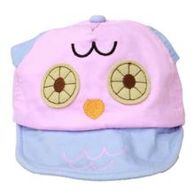 Pink/Blue Owl Design Cap For Babies - Unisex