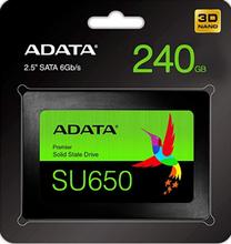 Adata SSD Ultimate SU650 SATA 6Gb/s 2.5" 3D Nand 240GB