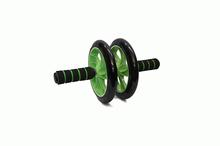 2-Wheeled Kin Abdominal Roller - Black/Green