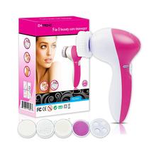 Face Massager 5 In 1 Soft Face Beauty Care Facial Massager Remove Dark Circles