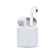 Wireless Bluetooth Earphone For Iphone i7S - (White)