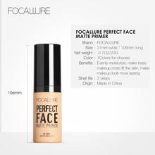 FOCALLURE Face Matt Primer Natural Makeup Foundation