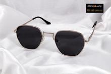 Grey jack metal frame sunglasses