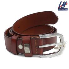 KILOMETER Copper Brown Solid Formal Belt For Men - KM511BL