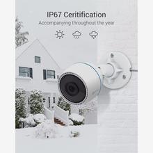 Ezviz Security Camera Outdoor, 1080P WiFi Camera With Motion Alert, 100ft Night Vision And IP67 Waterproof, Compatible With Alexa Google Home