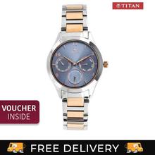 Titan 2570KM02 Neo Blue Dial Analog Chronograph Watch For Women