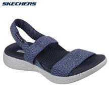 Skechers Navy On The GO 600 - Ideal Sandals For Women - 15310-NVGY