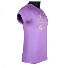 Printed Purple Tshirt For Men