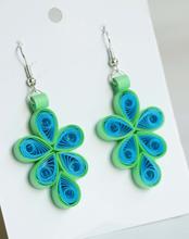 Pretty Handmade Paper Drop Earrings