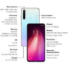 Xiaomi Redmi Note 7 Pro 6GB RAM ,128GB ROM With 4000mAh Battery Mobile-Neptune Blue