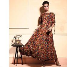 Party Wear Gown (One pc ) Brown/Red/Yellow Kurti Color for Women