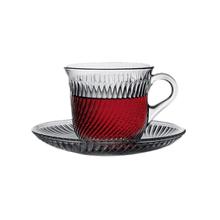 Pasabahce Marmara Cup And Saucer (179 ml)-6 Pcs