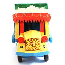 Yellow Wooden Truck For Kids