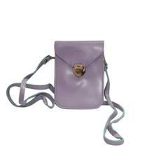 Light Purple Solid Moblie Cover Crossbody Bag For Women