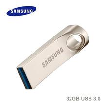 Samsung 32GB USB 3.0 Bar Metal External Storage Flash Drive/Pen Drive - Silver