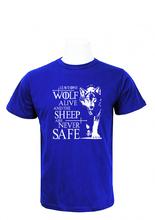 Wosa -JET Blue Fox Printed T-shirt For Men