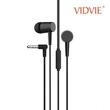 VIDVIE Super Bass Earphone HS632 (Black)