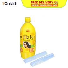 Halo Nourishing Shampoo + Conditioner (Free Comb 2 Pcs), 1000 ml