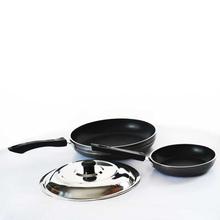 Classic 3 Pcs Heavy Gauge Non Stick Pan Set