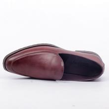 Caliber Shoes Coffee Slip On Formal Shoes For Men ( T 653 C)