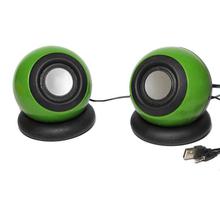 G-System G-116 Wired 2.0 Multimedia Speaker System - Green/Black