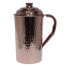 Bronzerr Copper Hammered Water Jug 4 - 1.5 Liters