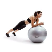 66fit Gym Ball with pump - Silver - 65cm