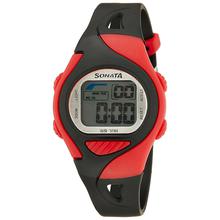 Sonata Super Fibre Digital Grey Dial Unisex Watch - 87011PP02