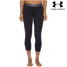 Under Armour Black Favourite Crop Capris For Women - 1316142-001